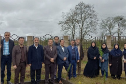 مراسم روز درختکاری در موسسه آموزش عالی جهاد دانشگاهی گیلان برگزار شد