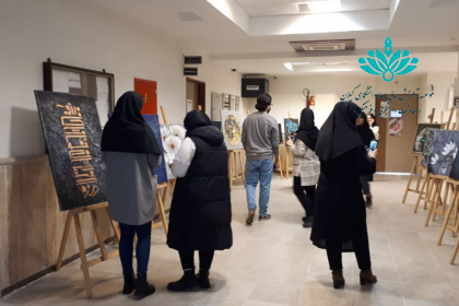 نمایشگاه گروهی آثار فونت قلم فارسی و تایپوگرافی دانشجویان موسسه