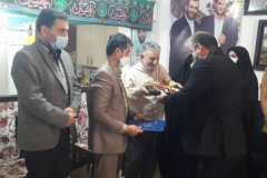 دیدار و تکریم با خانواده شهیدمدافع حرم شهید سید اسماعیل سیرت نیا