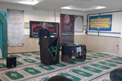 برگزاری مراسم بزرگداشت دومین سالگرد شهادت سردار سلیمانی و شهادت حضرت فاطمه الزهرا(س) در موسسه آموزش عالی جهاد دانشگاهی گیلان