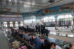 تجدید میثاق جهادگران سازمان جهاد دانشگاهی گیلان با شهدا