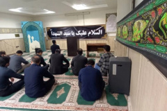 برگزاری مراسم زیارت عاشورا در سازمان مجتمع آموزشی و پژوهشی  جهاد دانشگاهی گیلان به مناسبت دهه اول محرم و ایام سوگواری سالار شهیدان حضرت اباعبدالله الحسین(ع)