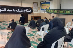برگزاری مراسم زیارت عاشورا در سازمان مجتمع آموزشی و پژوهشی  جهاد دانشگاهی گیلان به مناسبت دهه اول محرم و ایام سوگواری سالار شهیدان حضرت اباعبدالله الحسین(ع)
