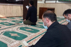 برگزاری مراسم زیارت عاشورا در سازمان مجتمع آموزشی و پژوهشی  جهاد دانشگاهی گیلان به مناسبت دهه اول محرم و ایام سوگواری سالار شهیدان حضرت اباعبدالله الحسین(ع)