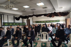 برگزاری مراسم عزاداری و سوگواری سالار شهیدان در سازمان مجتمع آموزشی و پژوهشی جهاددانشگاهی گیلان