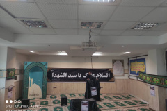 برگزاری مراسم عزاداری و سوگواری سالار شهیدان در سازمان مجتمع آموزشی و پژوهشی جهاددانشگاهی گیلان