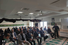 برگزاری مراسم عزاداری و سوگواری سالار شهیدان در سازمان مجتمع آموزشی و پژوهشی جهاددانشگاهی گیلان