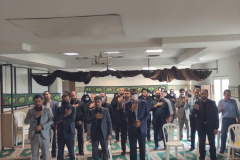 برگزاری مراسم عزاداری و سوگواری سالار شهیدان در سازمان مجتمع آموزشی و پژوهشی جهاددانشگاهی گیلان