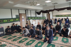 برگزاری مراسم عزاداری و سوگواری سالار شهیدان در سازمان مجتمع آموزشی و پژوهشی جهاددانشگاهی گیلان