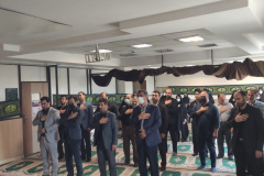 برگزاری مراسم عزاداری و سوگواری سالار شهیدان در سازمان مجتمع آموزشی و پژوهشی جهاددانشگاهی گیلان