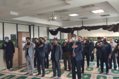 برگزاری مراسم عزاداری و سوگواری سالار شهیدان در سازمان مجتمع آموزشی و پژوهشی جهاددانشگاهی گیلان