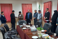 مراسم تودیع و معارفه مسئول بسیج دانشجویی موسسه آموزش عالی جهاددانشگاهی برگزار شد.