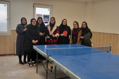 "برگزاری مسابقات تنیس روی میز و دارت برای خواهران دانشجو به مناسبت ۱۶ آذر"
