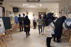 نمایشگاه گروهی آثار فونت قلم فارسی و تایپوگرافی دانشجویان موسسه