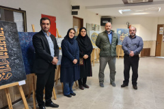 نمایشگاه گروهی آثار فونت قلم فارسی و تایپوگرافی دانشجویان موسسه