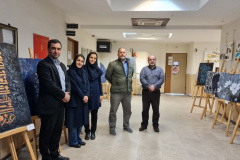 نمایشگاه گروهی آثار فونت قلم فارسی و تایپوگرافی دانشجویان موسسه