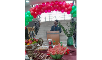 برگزاری مراسم آیینی شب یلدا در موسسه آموزش عالی جهاددانشگاهی